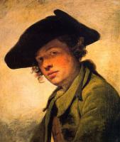 Greuze, Jean-Baptiste - A Young Man in a Hat